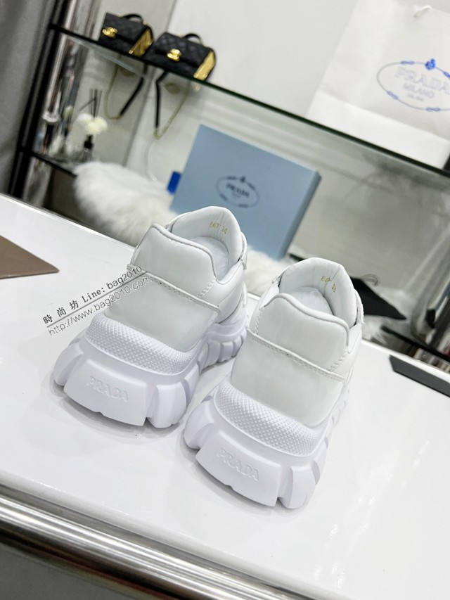 Prada經典款男女鞋 普拉達代購級2022S最新走秀單鞋 老爹鞋系列情侶款運動鞋 dx3568
